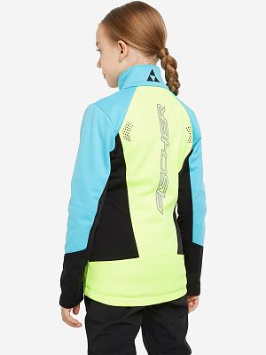 Превью  Куртка лыжная FISCHER Softshell Warm Jr Бирюзовый